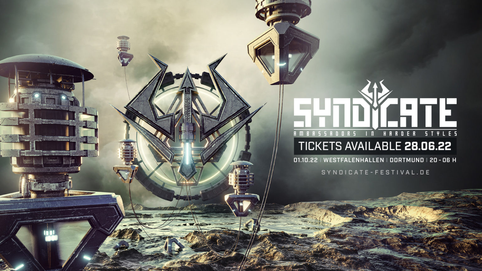 Ticketverkauf SYNDICATE 2022 startet am 28. Juni! SYNDICATE